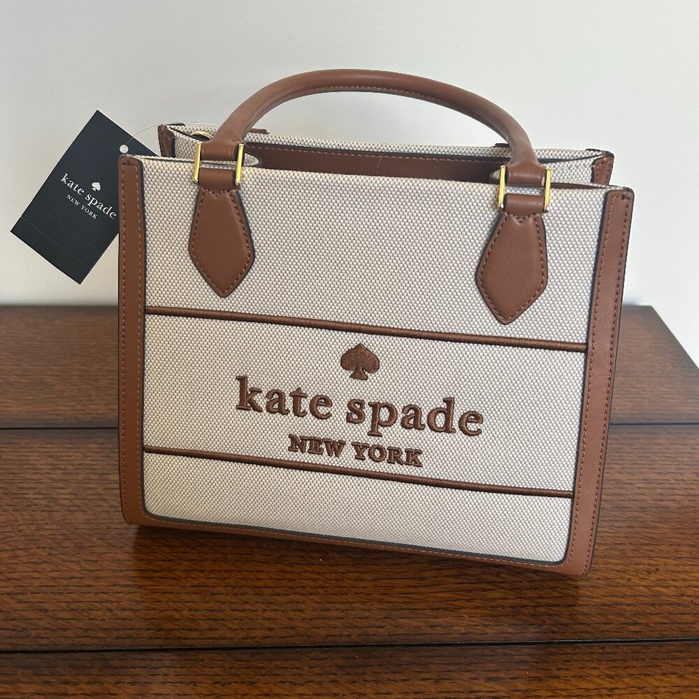 Kate Spade NWT Small Canvas Tote